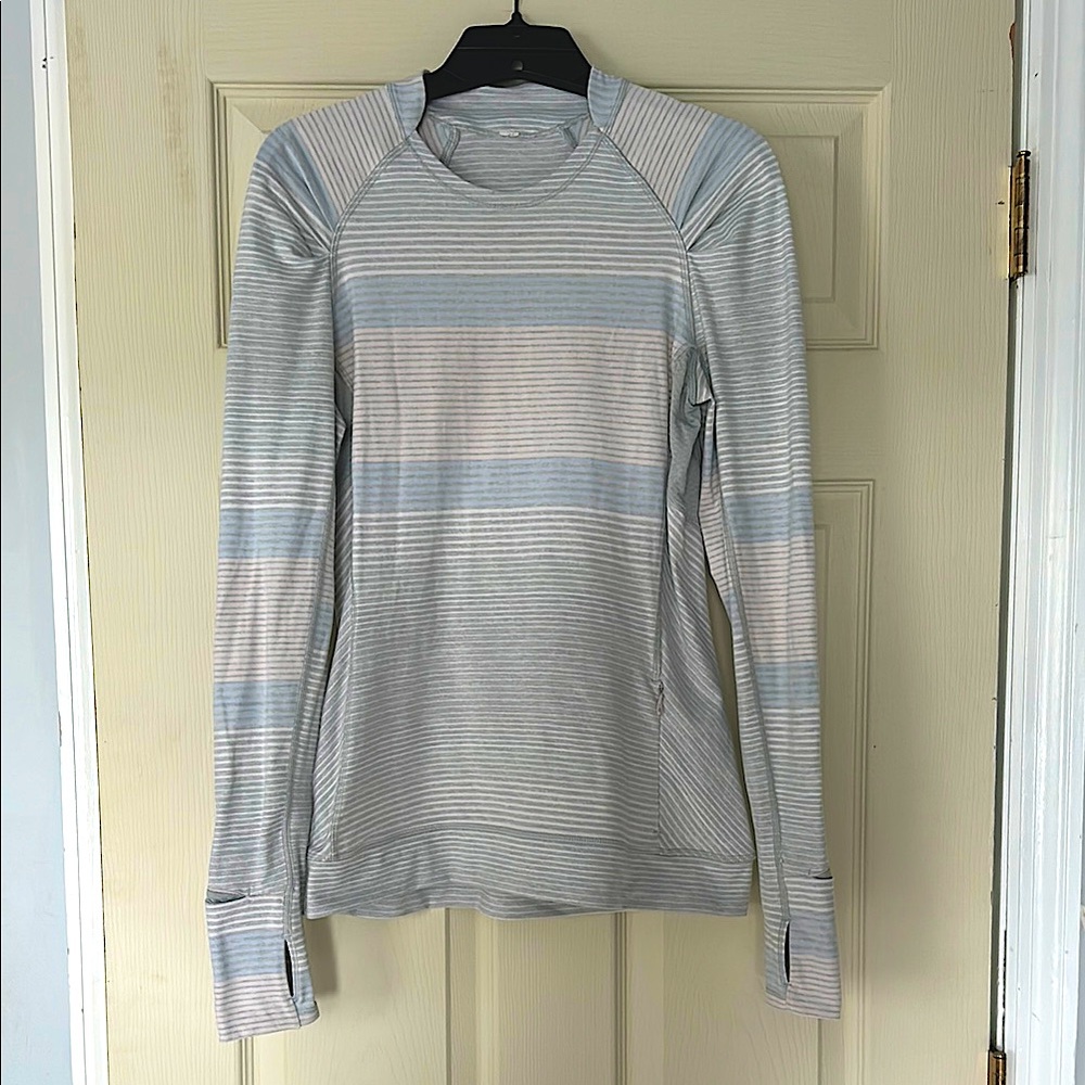 lululemon Striped Long Sleeve Women's Top
